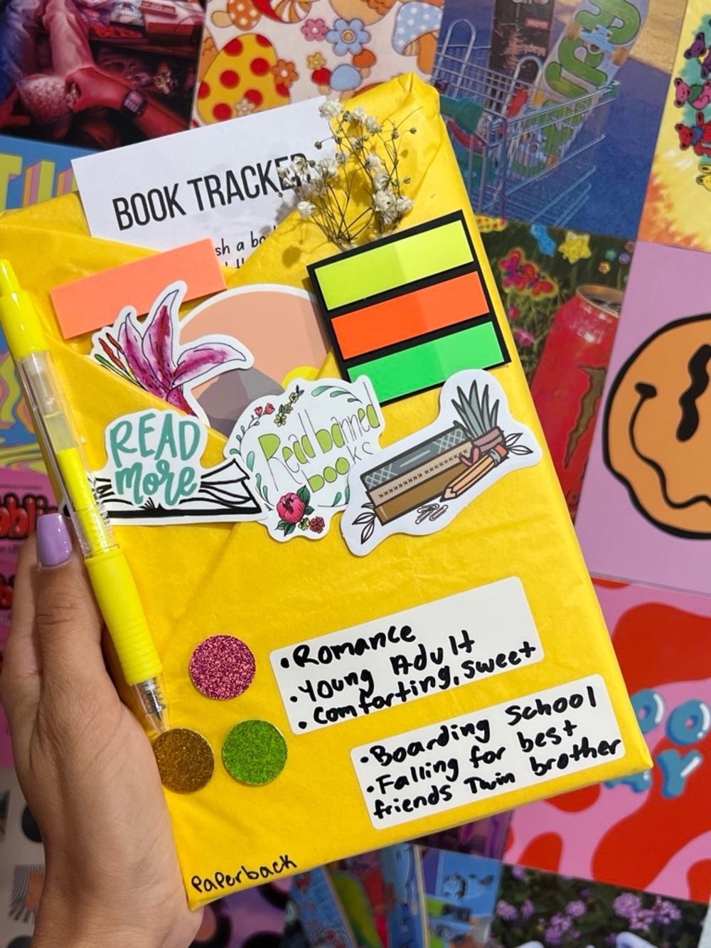 Blind date with a book; genre: romance